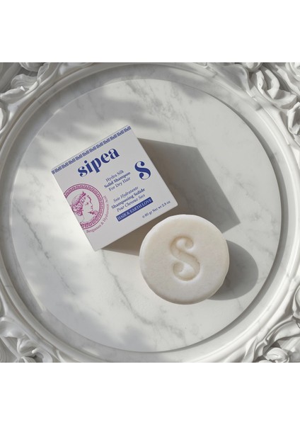 Hydra Silk Kuru Saçlar Için Nemlendirici Katı Şampuan/Kadın-Erkek Şampuan