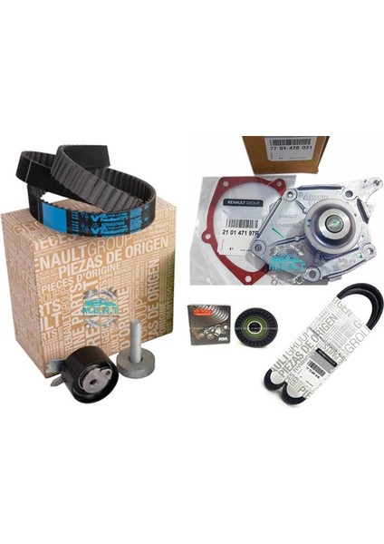 Scenic 2 1.5 Dizel Triger Devirdaim Rulman Kayış Bakım Kiti