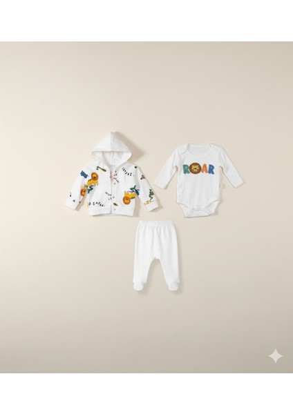 Safari 3lü Bebek Takım
