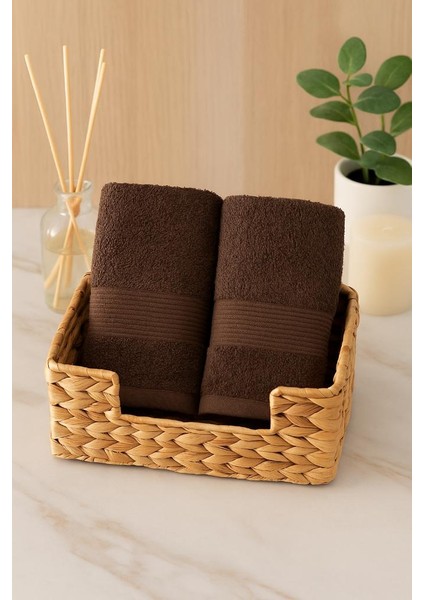 2’li Havlu Havlu Seti El Yüz Havlusu %100 Pamuk Premium 600GSM Banyo El Havlusu Hızlı Kuruma fiyatları