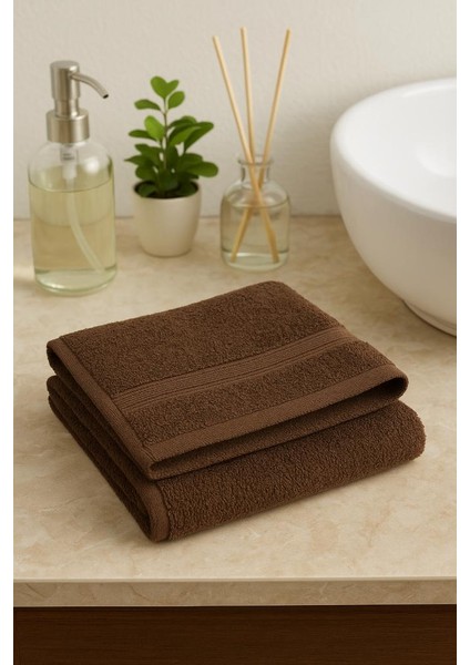 2’li Havlu Havlu Seti El Yüz Havlusu %100 Pamuk Premium 600GSM Banyo El Havlusu Hızlı Kuruma modelleri