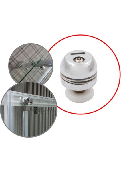 Ayrıntıshop Panel Duşa Kabin Eksantrik Tekerleri 24MM modelleri