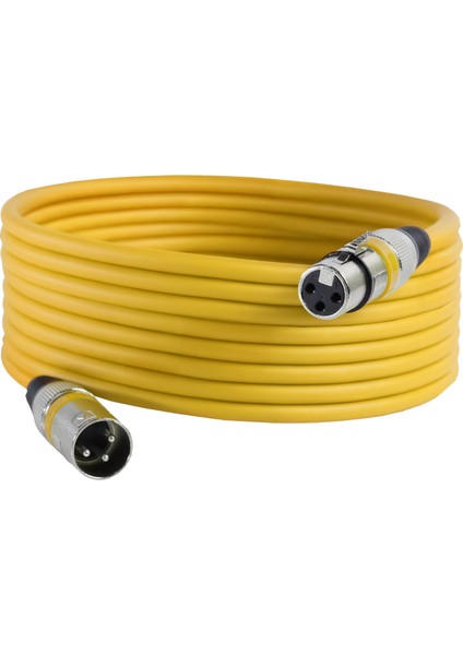MXL-10M-YLW Kaliteli XLR TO XLR 10 mt. Mikrofon Kablosu fiyatları