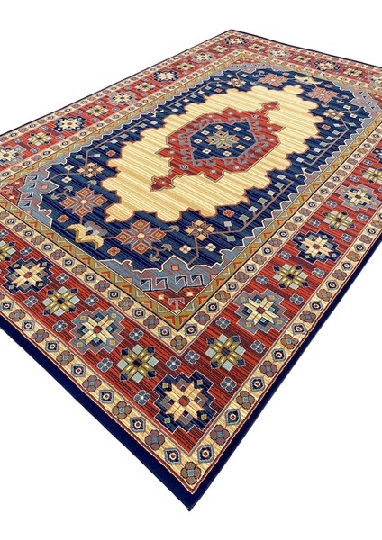 Saray Halı Klasik 786 Krem 200X296 Eski Model Lacivert Krem Yün fiyatları