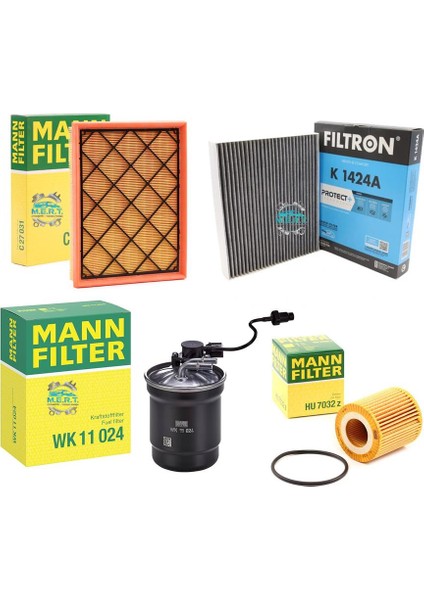 Focus 4 1.5 Ecoblue Dizel Manuel Vites Filtre Bakım Seti