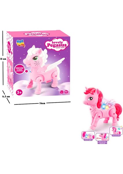 Lovely Pegasus Pembe At 2570 Yürüyen Sesli Pilli 3+ fiyatları