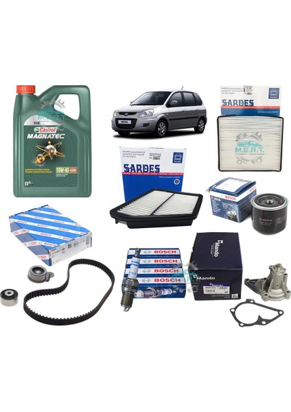 Hyundai Matrix 1.6 Komple Bakım Seti 2001 - 2010