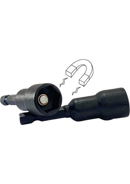 Vandor Manyetik Somun Tutucu Impact Adaptör Pipo (Lokma-Çatı Vida Adaptörü) 10*65 ( 1 Adet ) modelleri