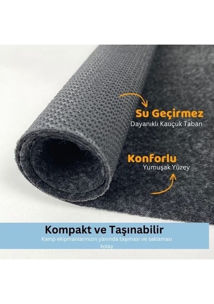 Kamp Matı Çadır Halısı Kaymaz Su Geçirmez Zemin Koruyucu Çadır Içi Dışı Kullanıma Uygun modelleri