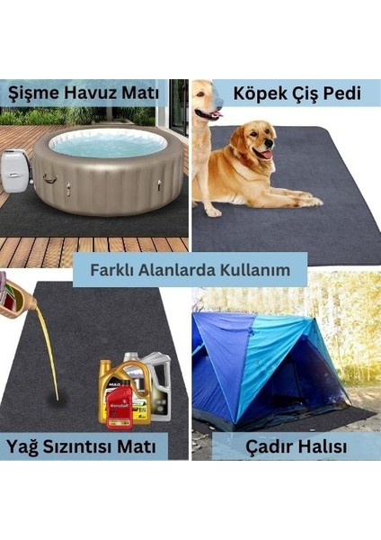 Kamp Matı Çadır Halısı Kaymaz Su Geçirmez Zemin Koruyucu Çadır Içi Dışı Kullanıma Uygun
