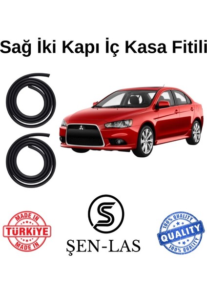 Mitsubishi Lancer Evolution (2007-2016) Şen-Las Sağ Ön ve Arka Fitili ŞL22409