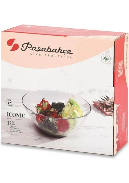 10697 Iconic Cam Salata Kasesi 2950 cc 25 cm fırsatları
