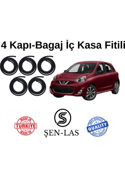 Nissan Micra (2011-2017) Şen-Las 4 Kapı + Bagaj Fitili ŞL28511