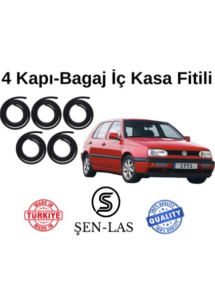 Volkswagen Golf 3.nesil Şen-Las 4 Kapı + Bagaj Fitili ŞL30311