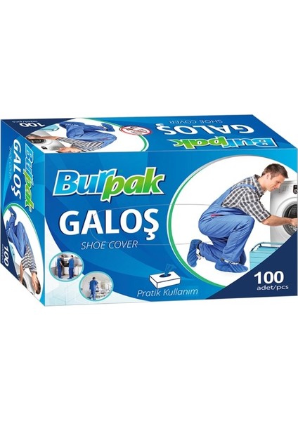 Galoş 100LÜ*4 Adet