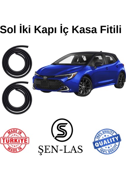 Toyota Corolla Hatchback (2018-2025) Şen-Las Sol Ön ve Arka Fitili ŞL26308