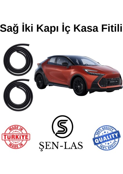 Toyota C-Hr (2020-2025) Şen-Las Sağ Ön ve Arka Fitili ŞL26809