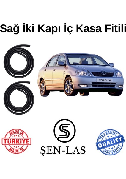 Toyota Corolla (2000-2006) Şen-Las Sağ Ön ve Arka Fitili ŞL25709
