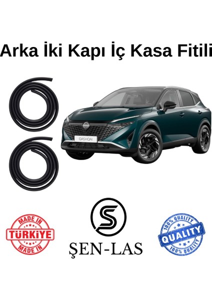 Nissan Qashqai (2022-2025) Şen-Las Arka Iki Kapı Fitili ŞL30207