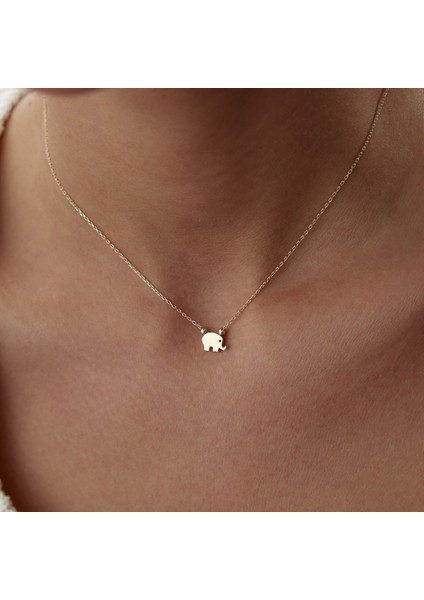 Minimal Fil Kolye modelleri