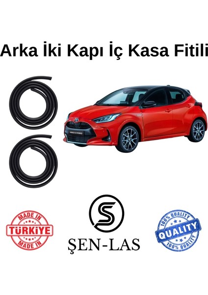 Toyota Yaris Vision (2020-2022) Şen-Las Arka Iki Kapı Fitili ŞL25407