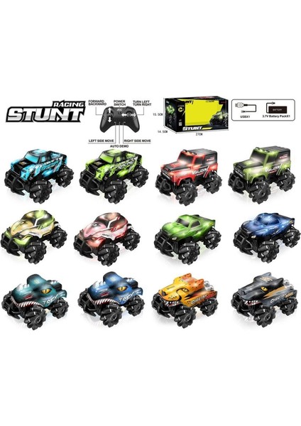 SYR-666-842CA-3-4-5-6-7CA Kumandalı Şarjlı Stunt 4x4 Işıklı Araba fiyatları