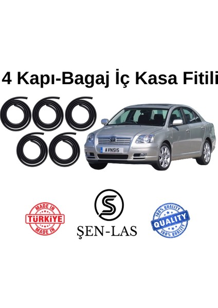 Toyota Avensis (2003-2009) Şen-Las 4 Kapı + Bagaj Fitili ŞL27411