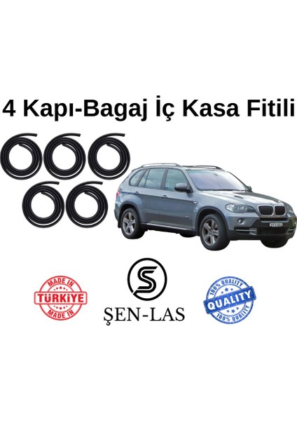 Bmw X5 E70 (2007-2013) Şen-Las 4 Kapı + Bagaj Fitili ŞL31111