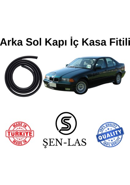 Bmw 3 Serisi E36 (1992-1998) Şen-Las Sol Arka Kapı Fitili ŞL30804