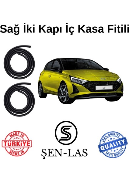 Hyundai I20 (2021-2025) Şen-Las Sağ Ön ve Arka Fitili ŞL22009