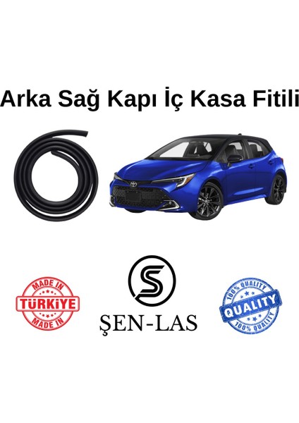 Toyota Corolla Hatchback (2018-2025) Şen-Las Sağ Arka Kapı Fitili ŞL26303