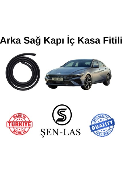 Hyundai Elantra (2020-2025) Şen-Las Sağ Arka Kapı Fitili ŞL20703