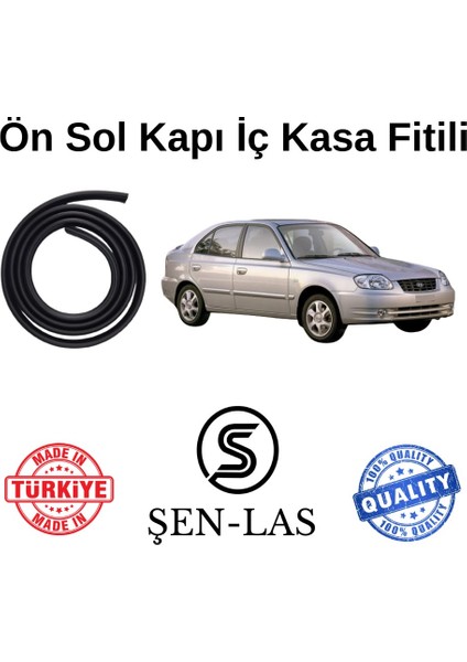 Hyundai Accent Admire (2000-2003) Şen-Las Sol Ön Kapı Fitili ŞL20202