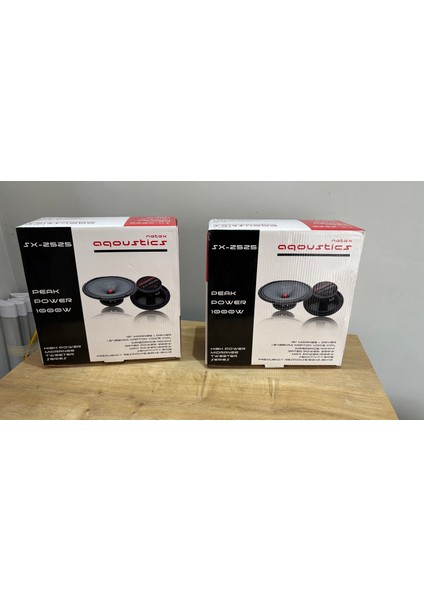 25 cm 1000 W 200 Rms Kurşun Göbek Midrange Takımı