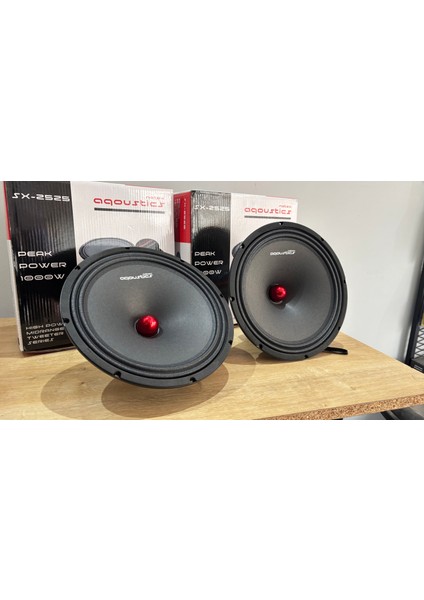 25 cm 1000 W 200 Rms Kurşun Göbek Midrange Takımı modelleri