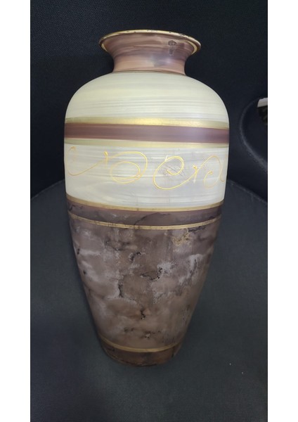 Cam Italyan El Yapım Vazo Büyük 30CM 1 Adet