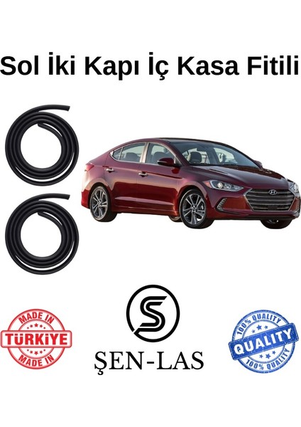 Hyundai Elantra (2016-2020) Şen-Las Sol Ön ve Arka Fitili ŞL20608