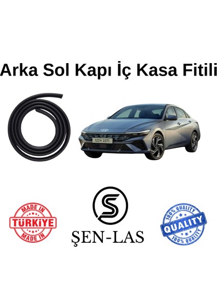 Hyundai Elantra (2020-2025) Şen-Las Sol Arka Kapı Fitili ŞL20704