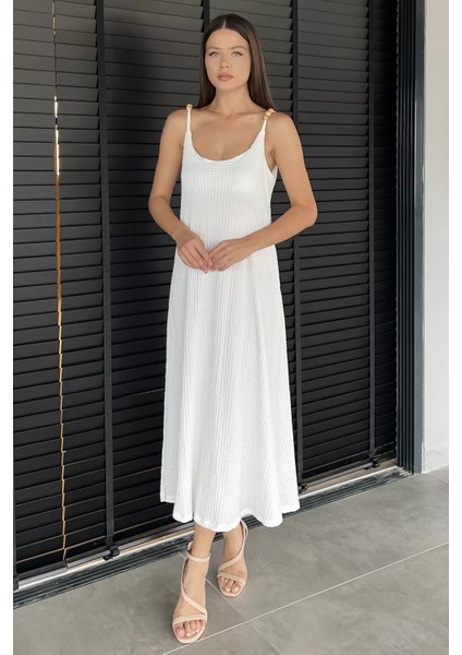 Kadın Ip Askılı Elbise P-00017996