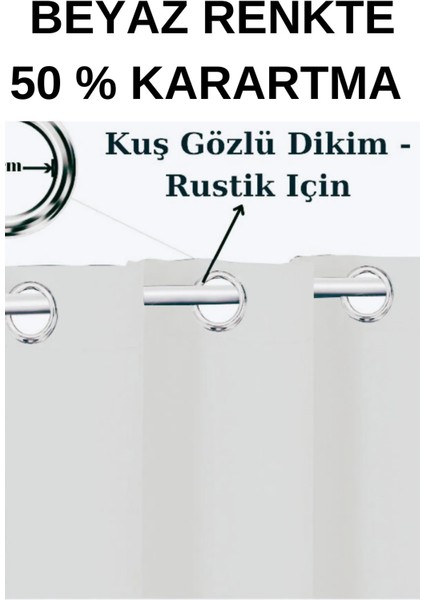 Blackout Fonluk Kuşgözü Dikim Şekli Tek Kanat fiyatları