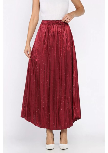 Bel Lastikli Taşlı Etek P-00018000