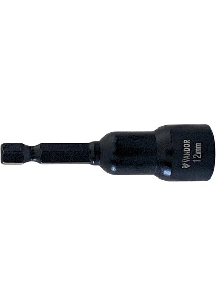 Vandor Manyetik Somun Tutucu Impact Adaptör Pipo (Lokma-Çatı Vida Adaptörü) 12*65 ( 1 Adet )