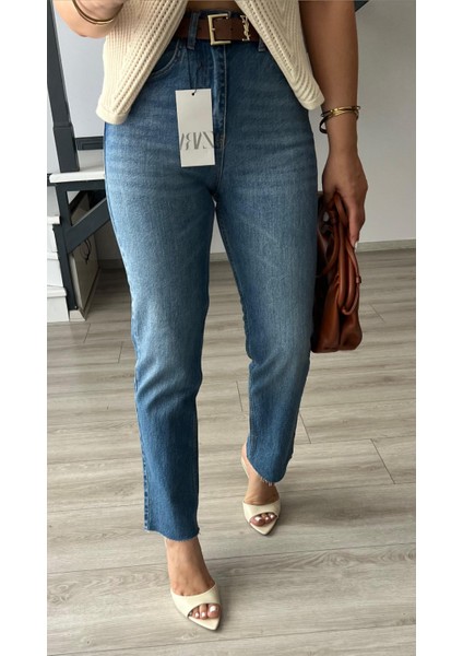 Koyu Mavi Osl2 Boy Fit Jean