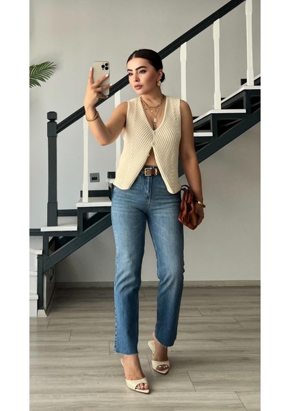 Koyu Mavi Osl2 Boy Fit Jean modelleri