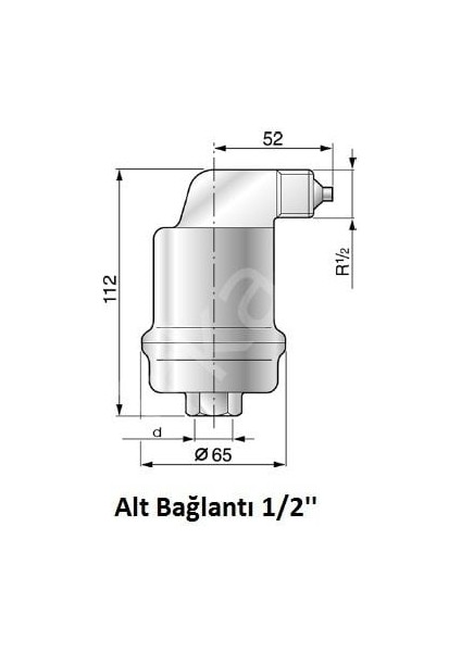 Otomatik Özel Purjör 1/2''