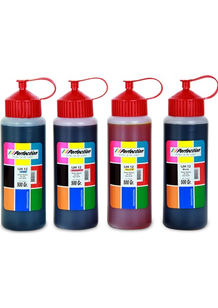 Bitmeyen Kartuş Canon E414/404/484/E474 Uyumlu Mürekkep 4X500 ml