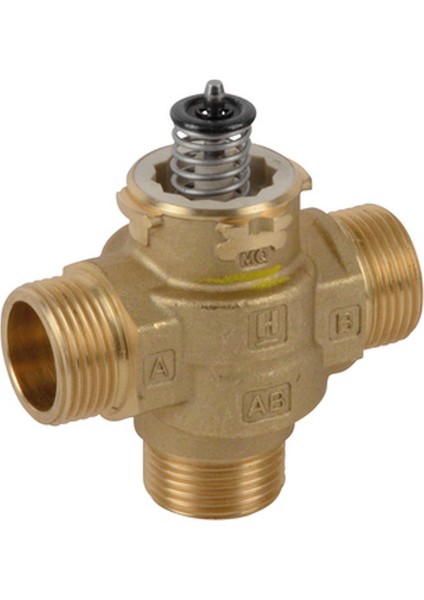 Honeywell VCZMU6000/U 3 Yollu Vana Gövdesi 11/4'' - Dış Diş