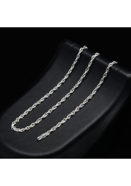 40 Mikron Halat Gümüş Zincir indirimleri