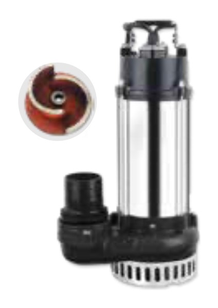 Impo V2200F - 3 Hp Dalgıç Pompa 380 V - Atık Sular Için-3'' Çıkışlı