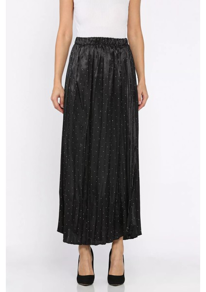 Bel Lastikli Taşlı Etek P-00018000